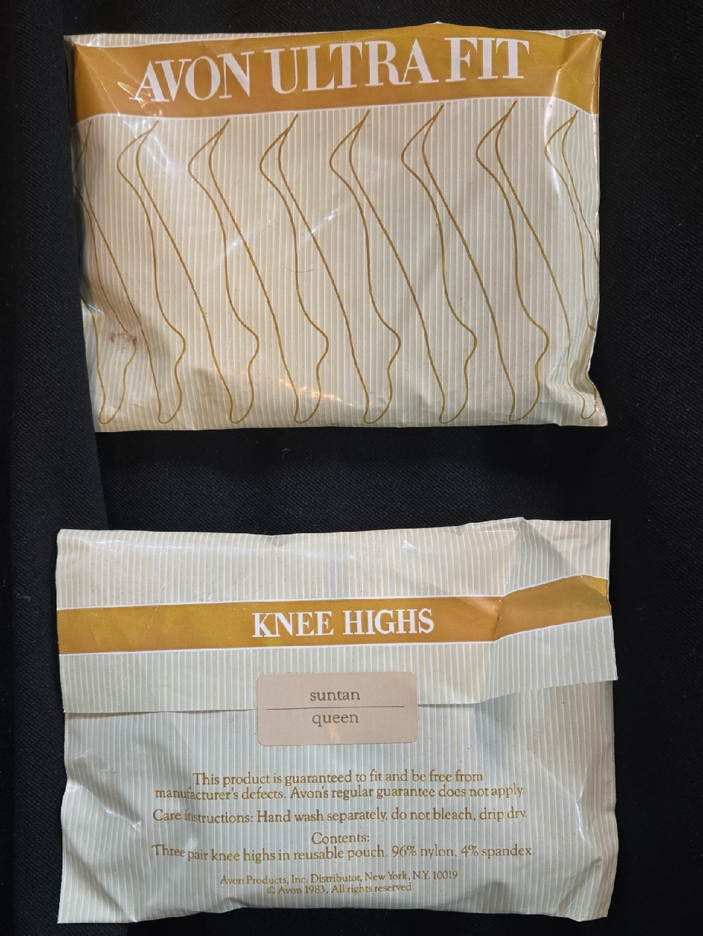 Avon Knee Highs in Suntan